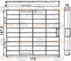 BEHR HELLA SERVICE 8FZ 351 314-681